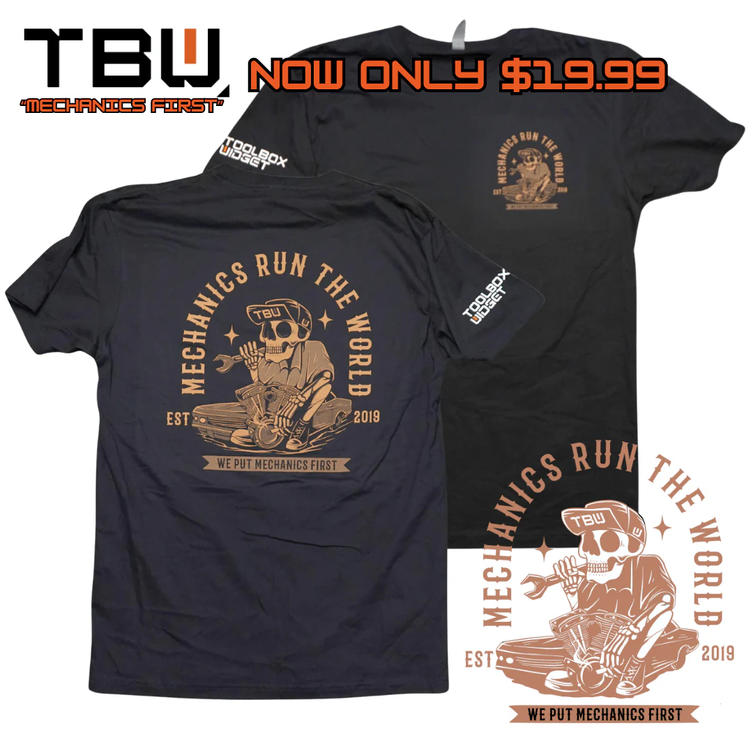 NEW TBW LOGO MECHANIC T-SHIRTS - Image 3