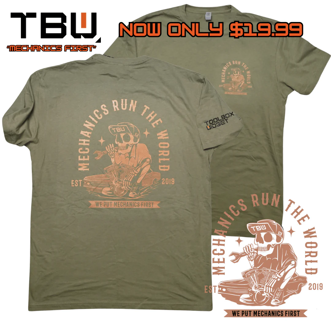 NEW TBW LOGO MECHANIC T-SHIRTS - Image 5