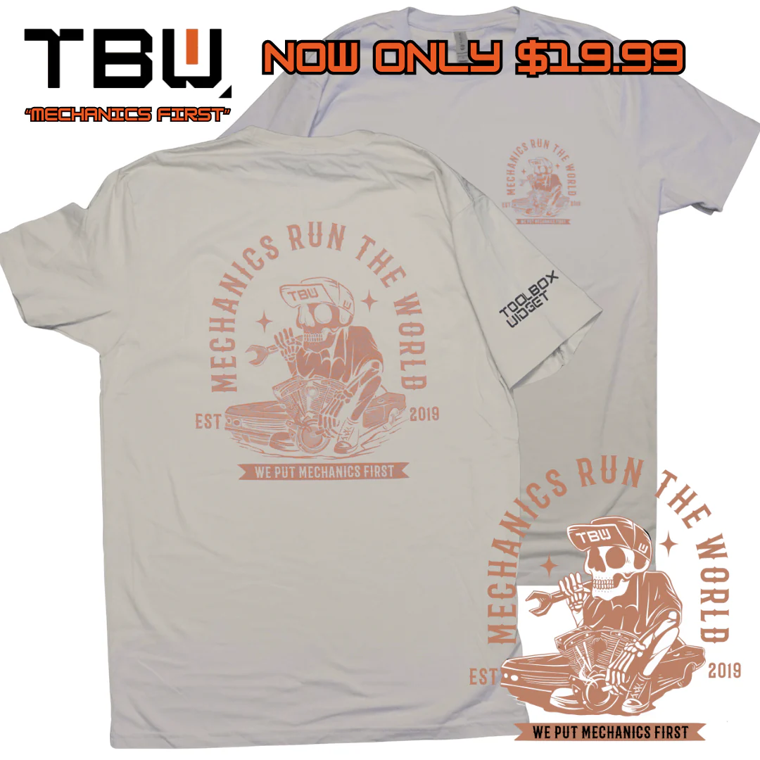 NEW TBW LOGO MECHANIC T-SHIRTS - Image 6