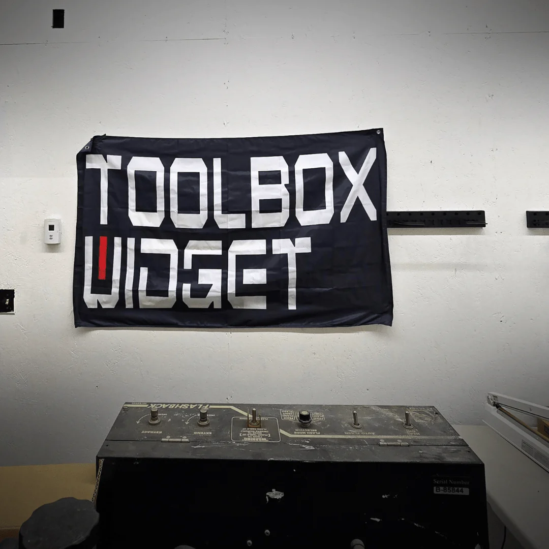 Toolbox Widget Shop Banner  (3' x 5') - Image 3